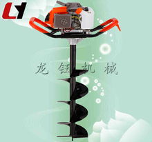 【果园挖坑机/工厂供应大功率挖坑机设备/汽油植树挖坑机】- 